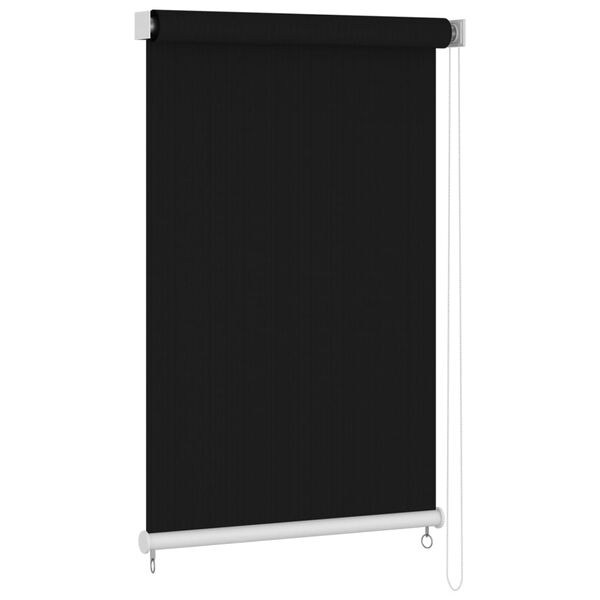 vidaXL Au&szlig;enrollo 160x230 cm Schwarz