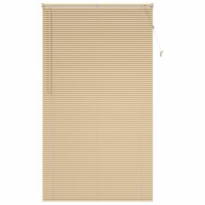 vidaXL Venetianer Jalousie Hellbraun mit Muster 213 x 120 cm PVC