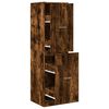 vidaXL Apothekerschrank R&auml;uchereiche 40x41x144,5 cm Holzwerkstoff