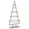 vidaXL Metall-Weihnachtsbaum mit St&auml;nder KUOPIO 90 cm Warmes Wei&szlig;
