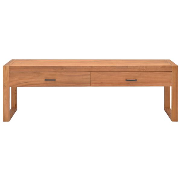 vidaXL TV-Schrank 140x40x45 cm Teakholz