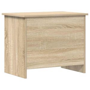 vidaXL Aufbewahrungstruhe Sonoma-Eiche 60 x 40 x 50 cm Holzwerkstoff