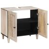 vidaXL Badezimmerschrank Wandmontiert mit T&uuml;r Wei&szlig; 62 x 33 x 58 cm
