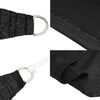 vidaXL Sonnensegel 160 g/m&sup2; Schwarz 3,5x5 m HDPE