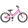 vidaXL Kinderfahrrad 22 Zoll f&uuml;r 7-12 Jahre alt Pink Wei&szlig;