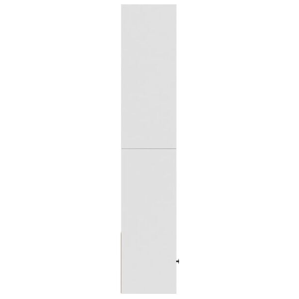 vidaXL Bücherregal Weiß 40x36x189 cm Holzwerkstoff