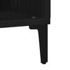 vidaXL Sideboard Schwarz Eichen-Optik 57 x 35 x 70 cm Holzwerkstoff