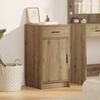 vidaXL Sideboard Artisan-Eiche 40 x 40,5 x 75 cm Holzwerkstoff