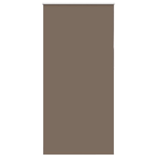 vidaXL Verdunkelungsrollo Kaffeebraun 90x210cm Stoffbreite 85,7 cm