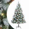 vidaXL K&uuml;nstlicher Weihnachtsbaum Gr&uuml;n und Wei&szlig; 240 cm