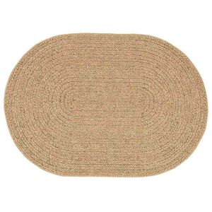 vidaXL Teppich ZIZUR Braun 200 x 140 cm Polypropylen