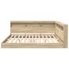 vidaXL B&uuml;cherregal-Bett Sonoma-Eiche 180 x 200 cm Holzwerkstoff