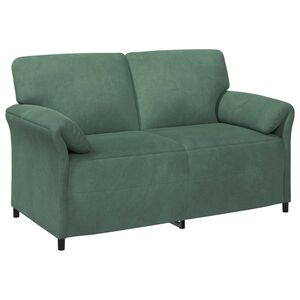 vidaXL 2-Sitzer Sofa Meergr&uuml;n 158 x 83 x 95 cm Samt
