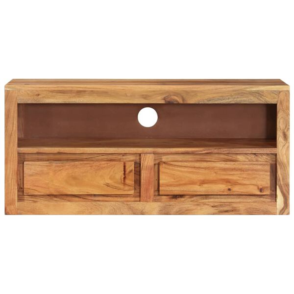 vidaXL TV-Schrank 88x30x40 cm Massivholz Akazie