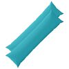 vidaXL Kissenbezug 2 pcs HEERLEN T&uuml;rkis 40 x 145 cm Polyester