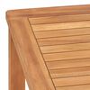 vidaXL 7-teiliges Garten-Ess-Set 140 x 80 cm Massivholz Teak