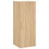 vidaXL Highboard Sonoma-Eiche 34,5x34x180 cm Holzwerkstoff