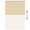 vidaXL Verdunkelungsrollo Beige 115x150 cm Stoffbreite 110,7 cm