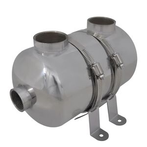 vidaXL Pool-W&auml;rmetauscher 292 x 134 mm 28 kW