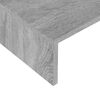 vidaXL Monitorst&auml;nder Grau Sonoma 110x23,5x9 cm Holzwerkstoff