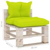 vidaXL 8-tlg. Garten-Lounge-Set aus Paletten mit Kissen Kiefernholz