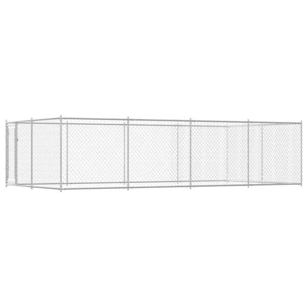 vidaXL Outdoor-Hundezwinger 7,6x3,8x1,9 m