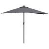 vidaXL Garten-Sonnenschirm Anthrazit 294 x 150 x 224 cm
