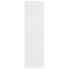 vidaXL Kleiderschrank Weiß 80x52x180 cm Holzwerkstoff