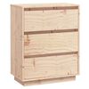 vidaXL Sideboard 60x34x75 cm Massivholz Kiefer