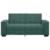 vidaXL 2-Sitzer-Sofa Dunkelgr&uuml;n 180x78x84 cm Samt