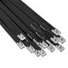 vidaXL Kabelbinder 25 stk. 7,9 x 400 mm Schwarz