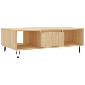 vidaXL Couchtisch Sonoma-Eiche 104x60x35 cm Holzwerkstoff