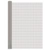 vidaXL Mesh Bildschirm 120 x 1000 cm 8 Mesh Edelstahl 201 Silber