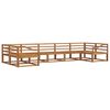 vidaXL Outdoor-Sofagarnitur 7 pcs Natur Massivholz Akazie