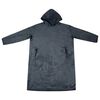 vidaXL Decken-Hoodie Marineblau L Flanell
