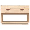 vidaXL TV-Schrank 90x40x60 cm Massivholz Kiefer