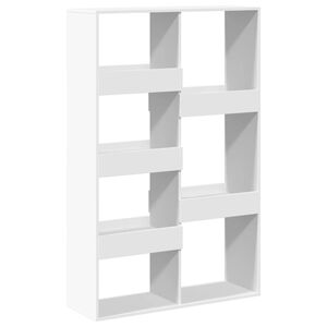 vidaXL B&uuml;cherregal Wei&szlig; 100x33x155,5 cm Holzwerkstoff