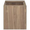 vidaXL Wand-Badschrank 90x39x40 cm Massivholz Teak