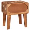vidaXL Beistelltisch Braun 40 x 32 x 46 cm Massives upgecyceltes Holz