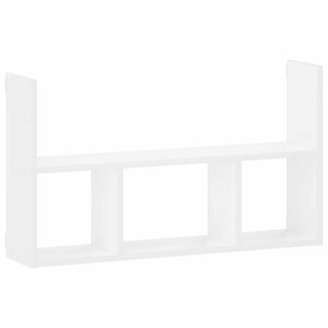 vidaXL Wandregal Wei&szlig; 78,5 x 17 x 45 cm Holzwerkstoff
