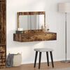 vidaXL Schminktisch mit Speicher Braun 100 x 40 x 70 cm Holzwerkstoff