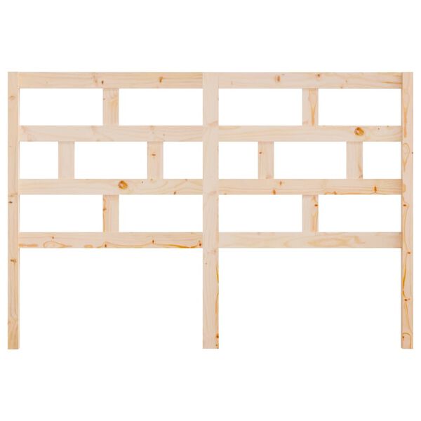 vidaXL Kopfteil 126x4x100 cm Massivholz Kiefer