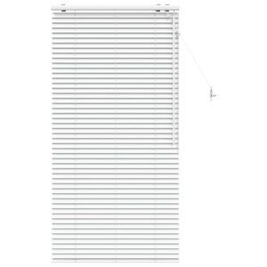 vidaXL Venezianische Jalousie Wei&szlig; 85 x 160 cm 35 mm