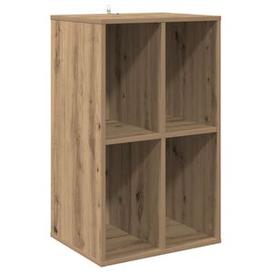 vidaXL Schallplattenschrank Artisan-Eiche 44,5 x 36,5 x 74,5 cm