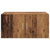 vidaXL Wandschrank Altholz 80 x 42,5 x 40 cm Holzwerkstoff