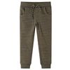 Kinder-Trainingshose Dunkles Khaki Melange 92
