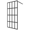 vidaXL Duschwand f&uuml;r Walk-in Dusche Klares Sicherheitsglas 100x195 cm