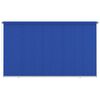 vidaXL Au&szlig;enrollo 405 (B)x230 (H) cm Blau HDPE