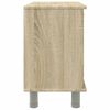 vidaXL Badezimmerschrank Sonoma-Eiche 60x32x53,5 cm Holzwerkstoff