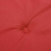 vidaXL Gartenstuhl-Kissen 4 Stk. Rot 50x50x4 cm Oxford-Gewebe
